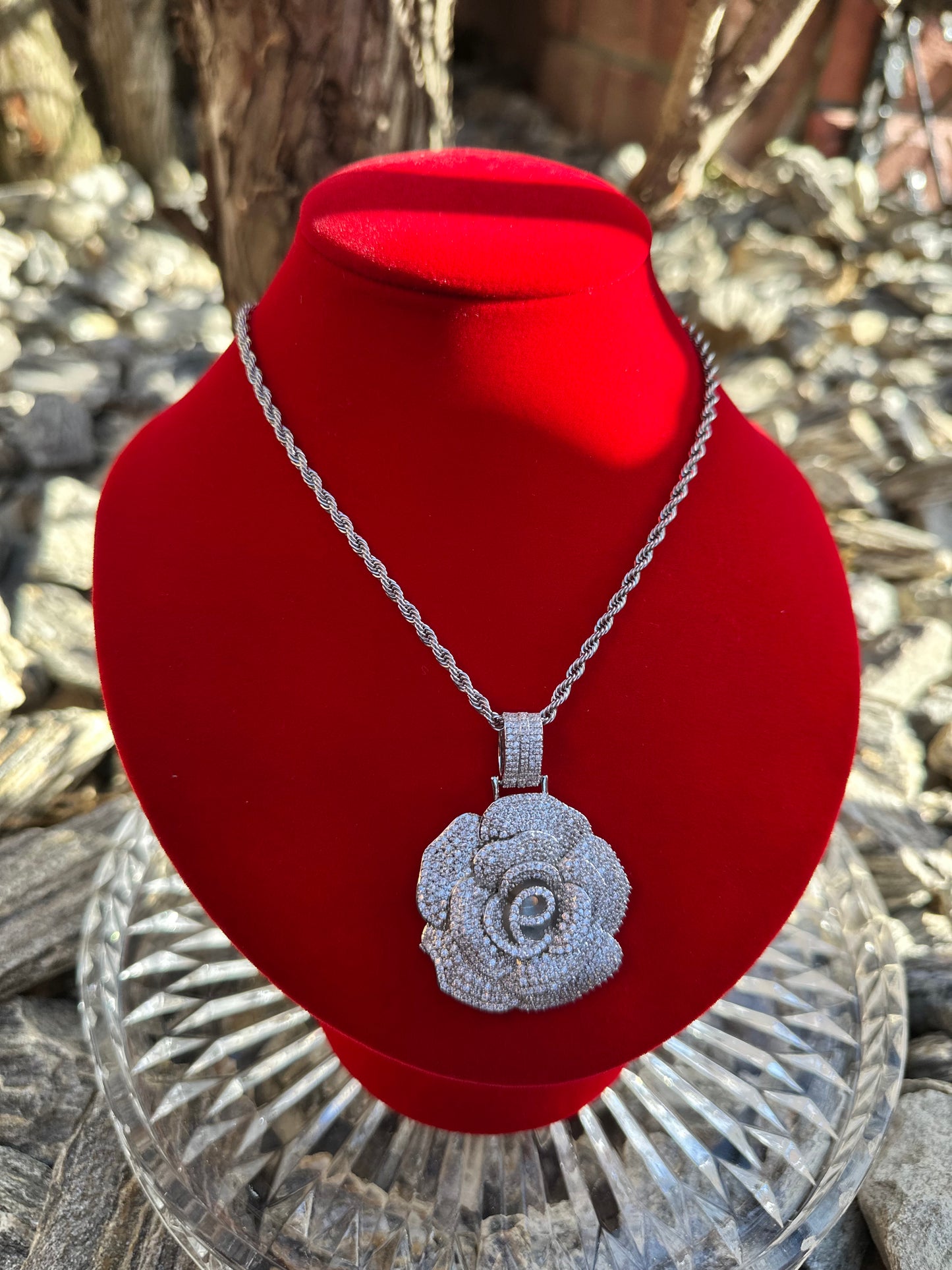Jumbo Flower Pendant