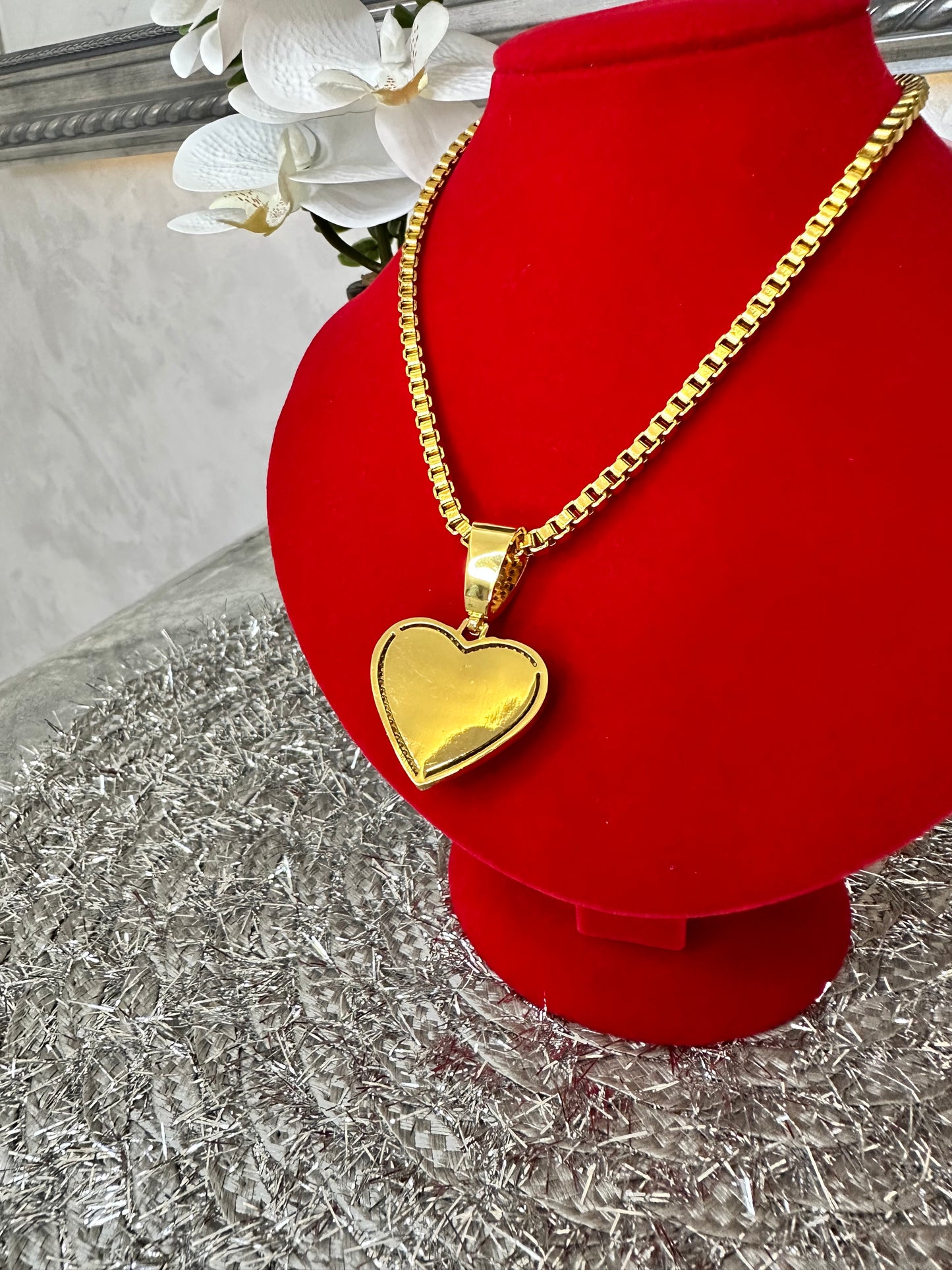 Iced Out Miami Heart Pendant