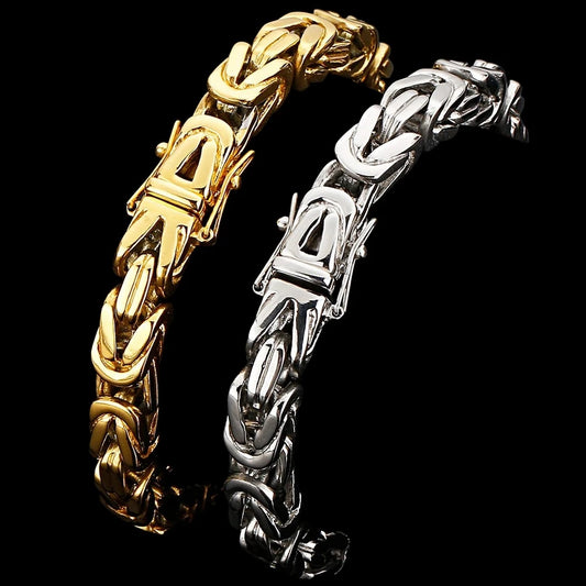 8mm Byzantine Bracelet