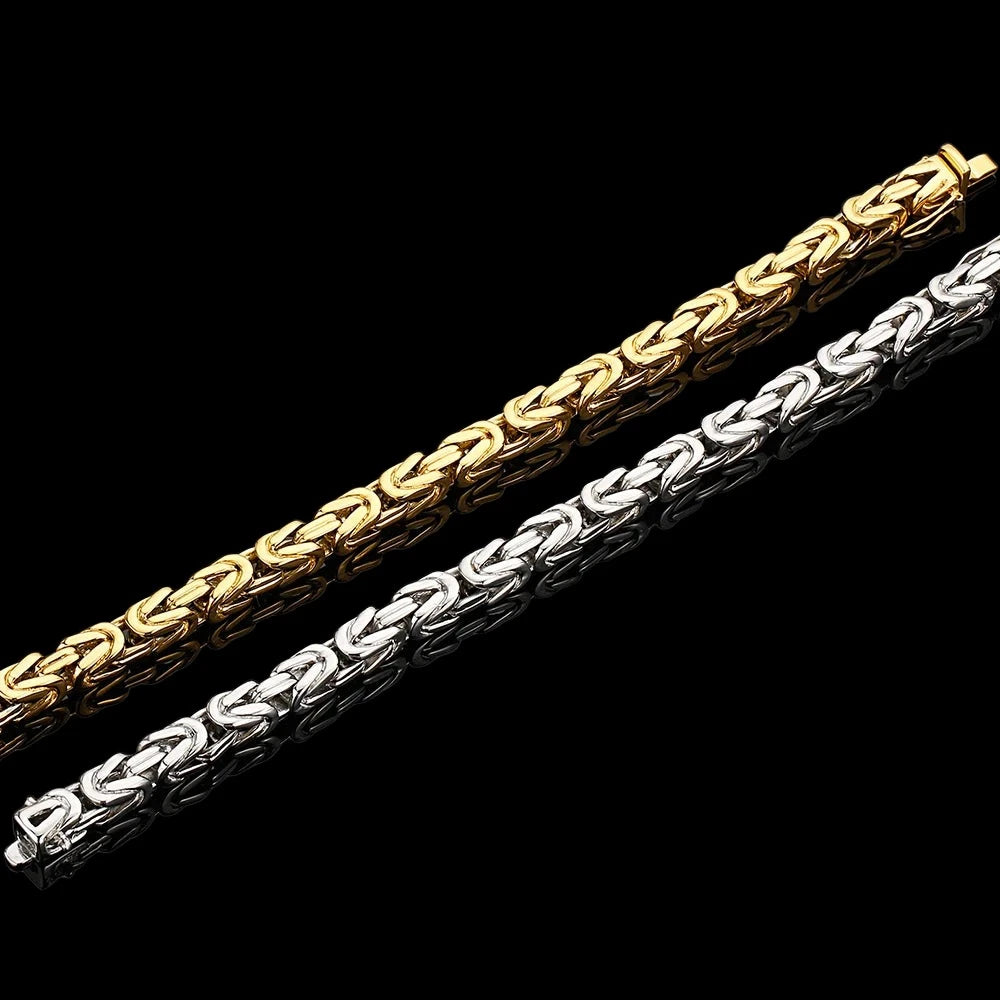 8mm Byzantine Bracelet