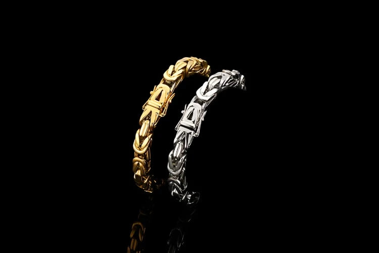 8mm Byzantine Bracelet