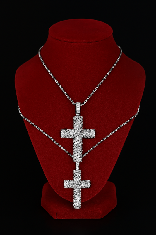Bussdown Cross Pendant