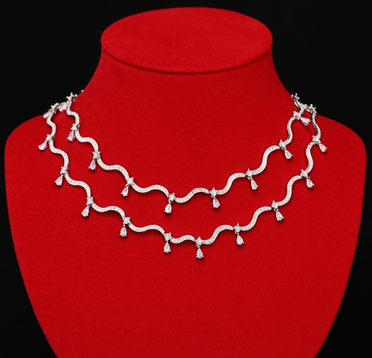 Waves Drop Necklace