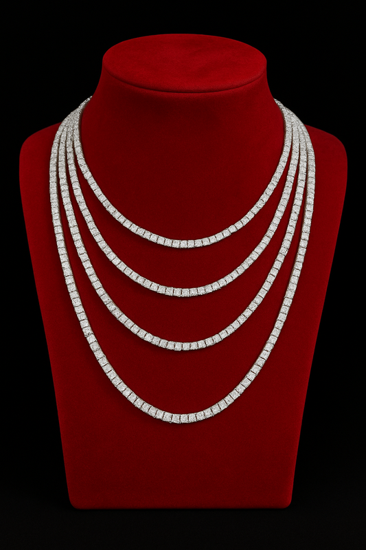 Moissanite Tennis Chain