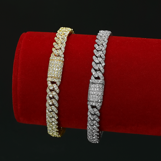 Iced Out Cuban Link Bracelet 6mm